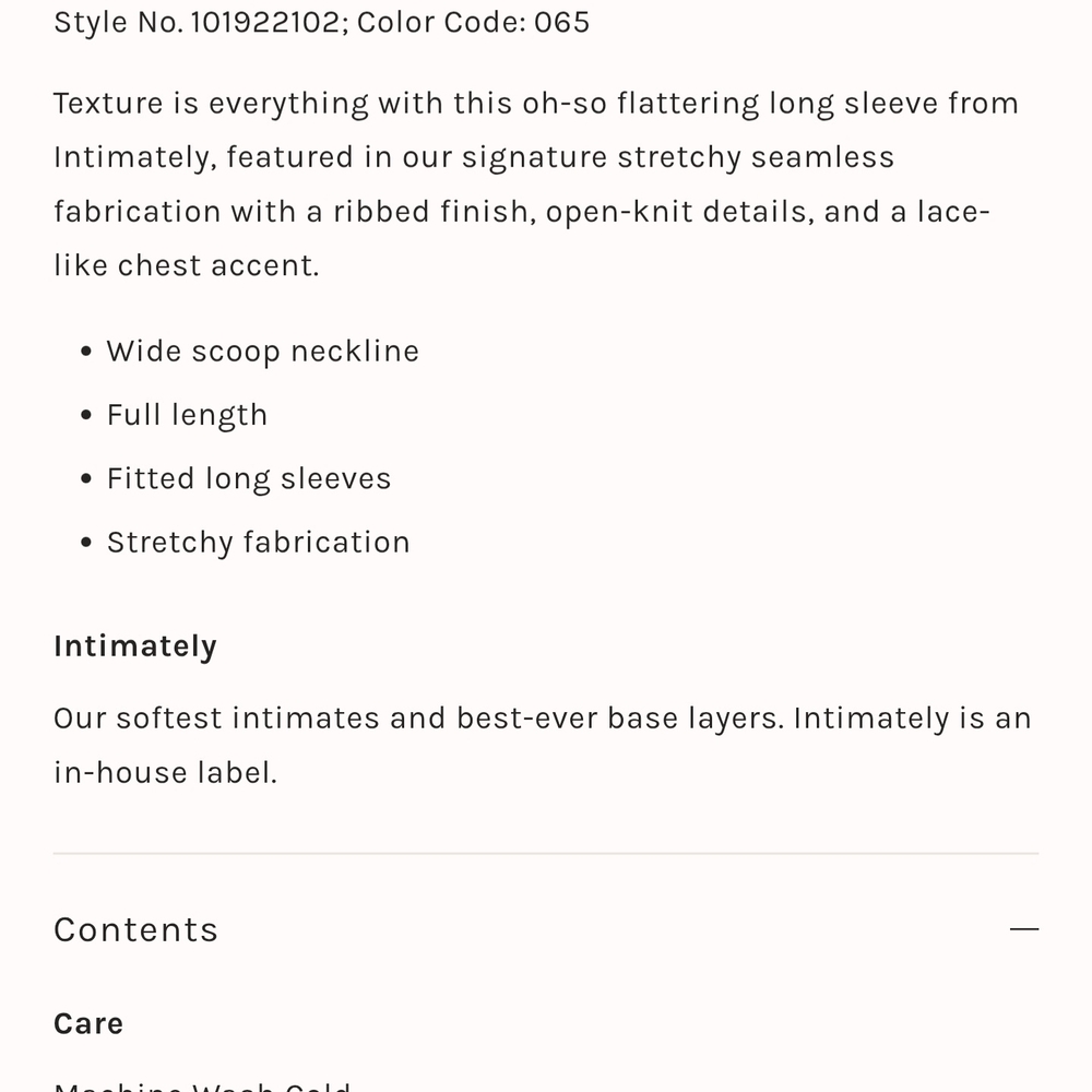 Rust Ribbed Long Sleeve Top - Picture 6 of 6